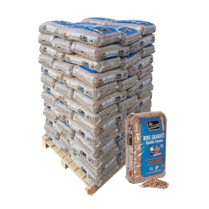 Granulés de bois Woodstock – 78 sacs de 15 kg