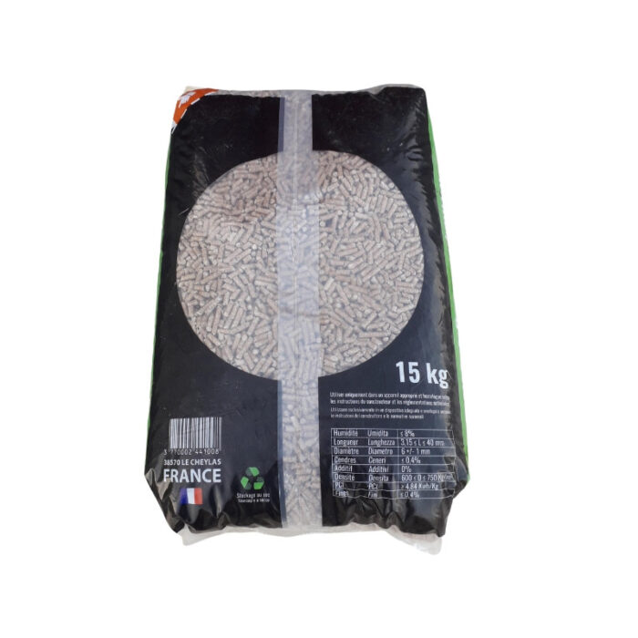Pellets Alpes Energie Bois – Palette de 70 sacs de 15 Kg – Image 3