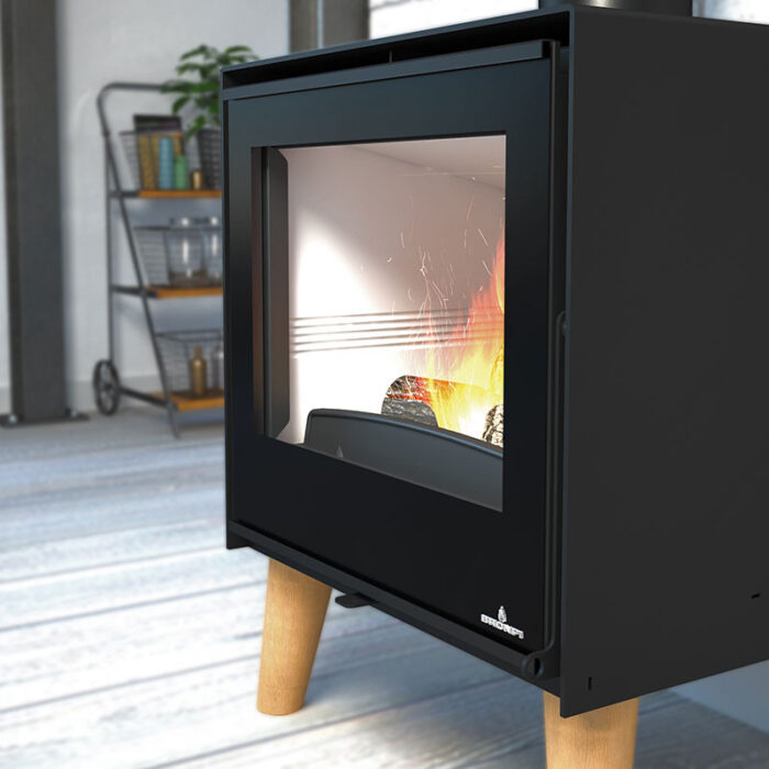 Poêle à bois Arus - 12,5 Kw – Image 2