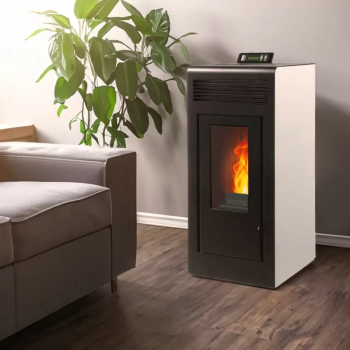 Poêle à granulés étanche (sortie dessus concentrique) - Vulcano Up - 10,8 Kw – Image 2