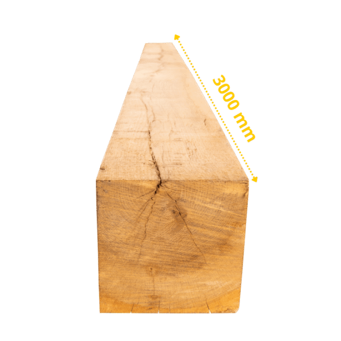 Pack de 20 x Poutres (Poteaux) en Chêne 3000 x 150 x 150 mm – Image 2